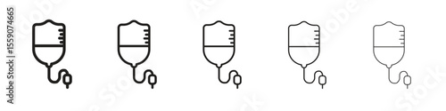 Intravenous icon vector design element vector eps 10