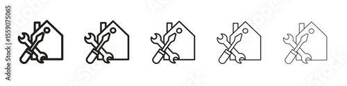 Home repair icon vector design element vector eps 10