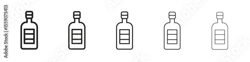 Gin icon vector design element vector eps 10