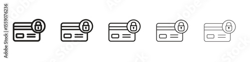 Credit limit icon vector design element vector eps 10