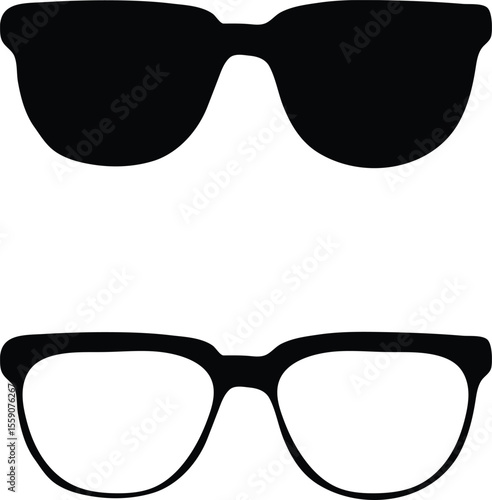 abestract new sunglass design.