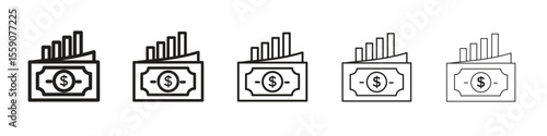capital gain icon vector design element vector eps 10