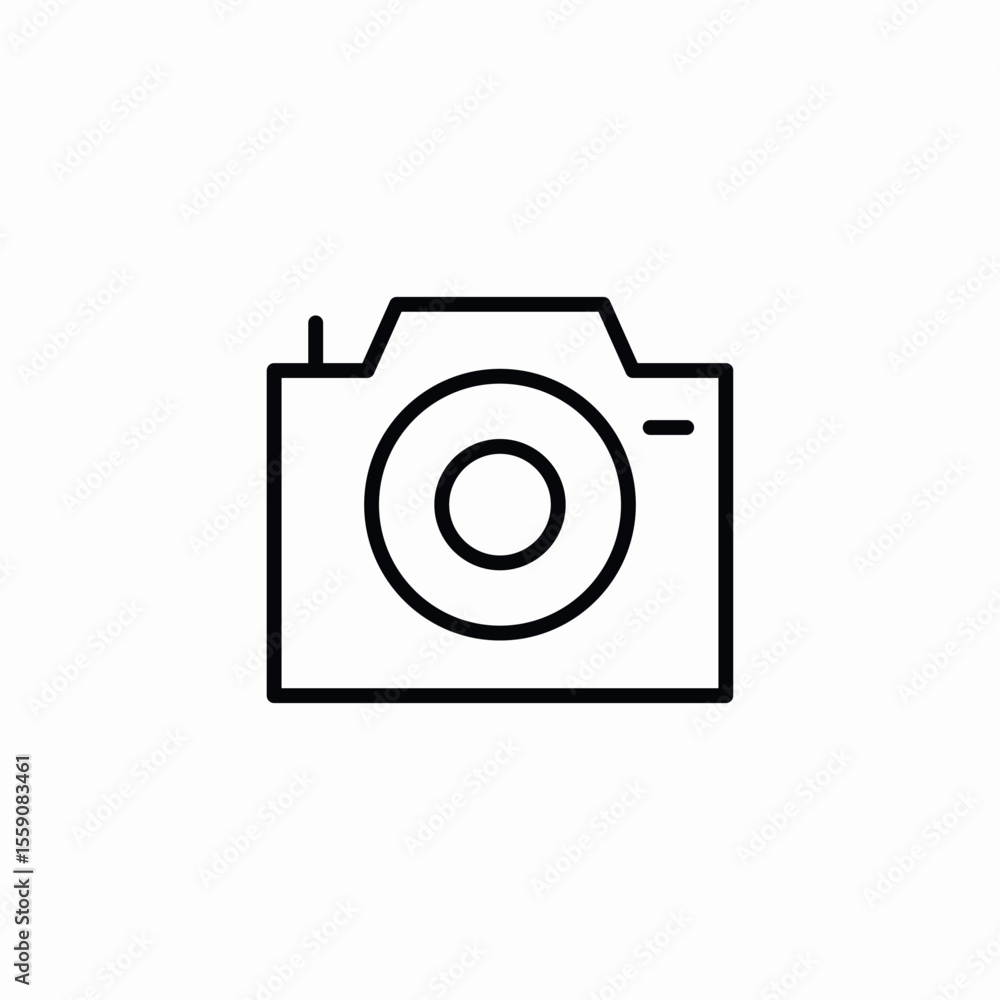 compact camera icon sign vector compact camera icon sign vector