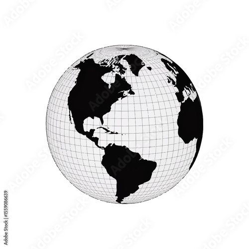world map globe