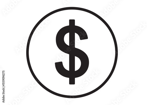 dollar sign icon black silhouette vector,dollar logo icon silhouette, logo silhouette of us dollar symbol, dollar sign silhouette vector illustration, dollar sign silhouette vector on white background