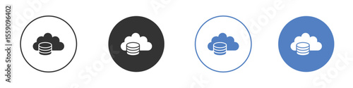 Cloud server icon