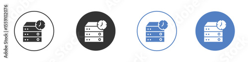 Real time data icon