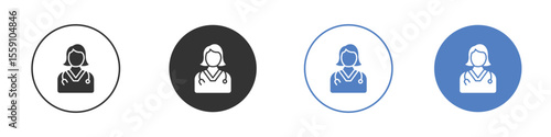 Woman Doctor icon