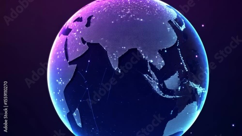 Digital Earth: Global Network Connectivity