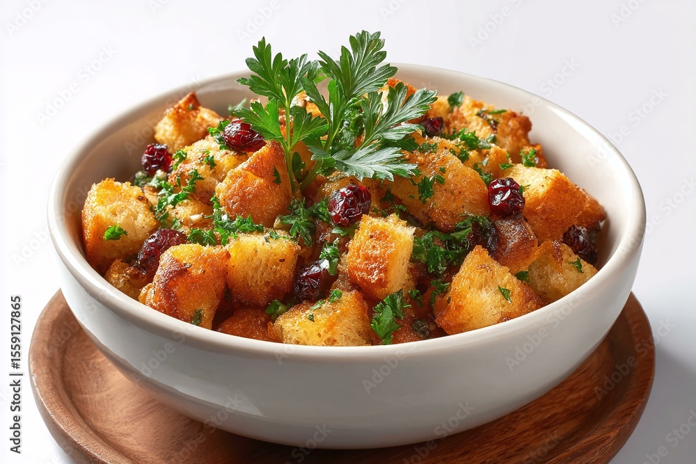 Delicious Savory Stuffing in a Bowl Delicious Savory Stuffing in a Bowl