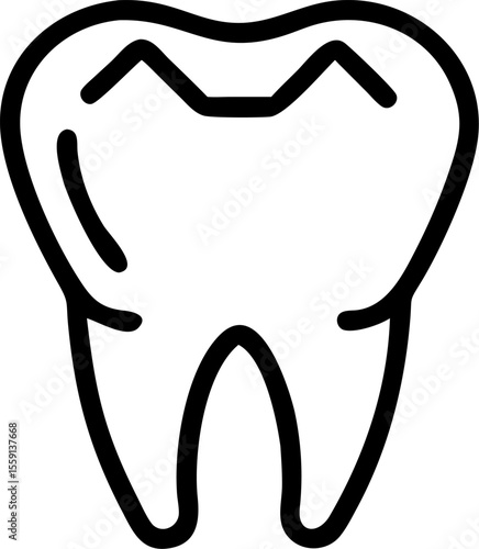 dentistry vector silhouette icon on white or transparent background. Dentistry icon Vector graphics collection for your design. 