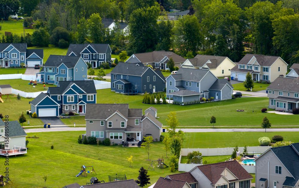 Fototapeta Housing market in the USA