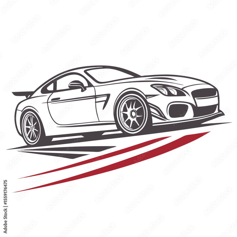Fototapeta premium Car Logo vector design.