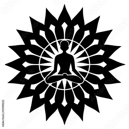 om symbol vector illustration