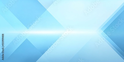 Abstract Light Blue Geometric Shapes Background Design
