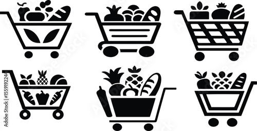 shopping cart set