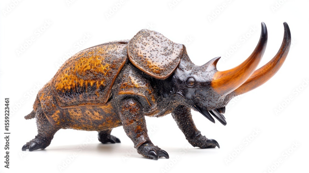 Fototapeta premium Model of an ancient creature