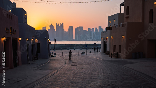 Billede på lærred Old Port, Doha, Qatar