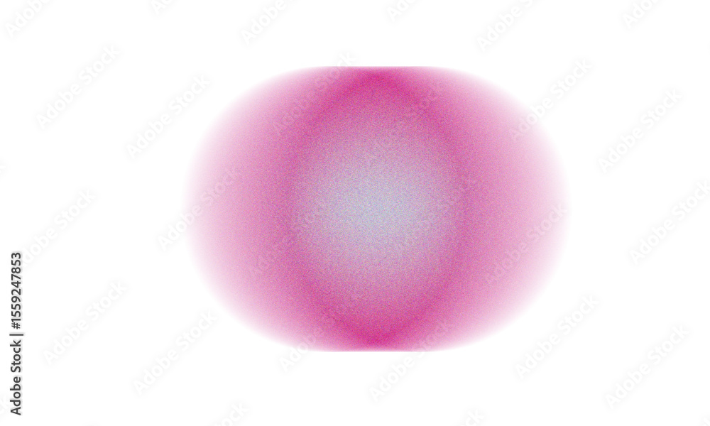 Obraz premium Soft blur pink and purple circular gradient shape on transparent background. Abstract dreamy sphere design PNG element.
