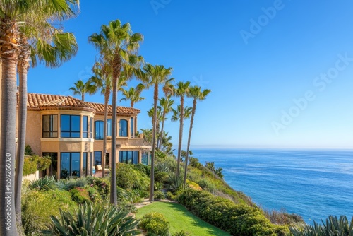 A coastal neighborhood in San Diego, California, is characterized by homes with stunning ocean views