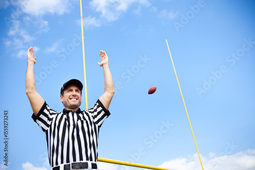 Referee: Signaling a Touchdown