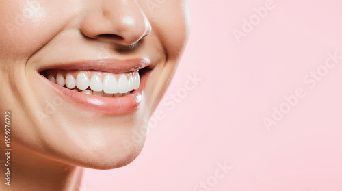 close up of young woman smiling