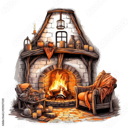 fireplace