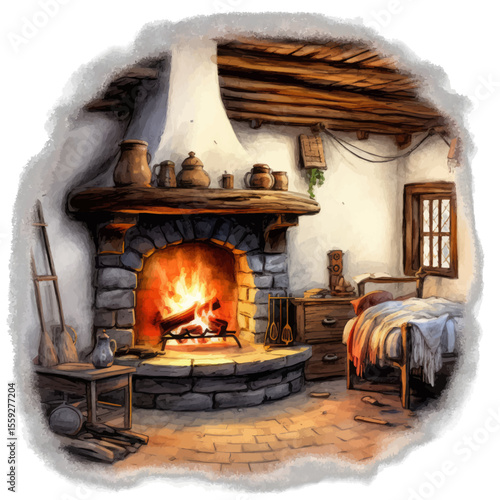 fireplace