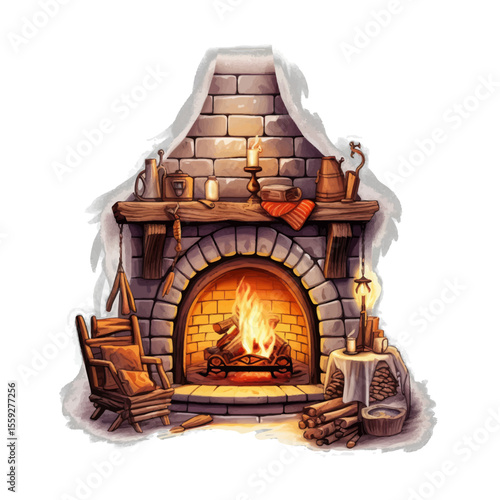fireplace