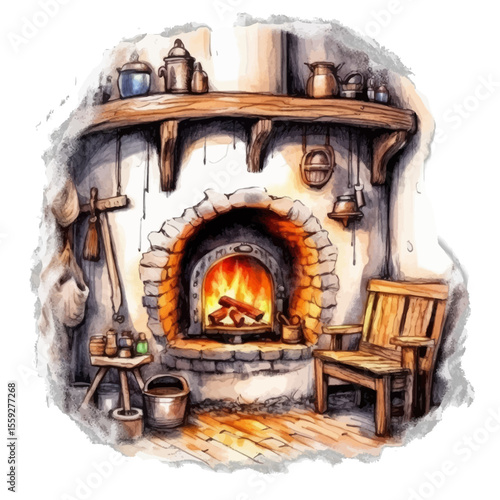 fireplace