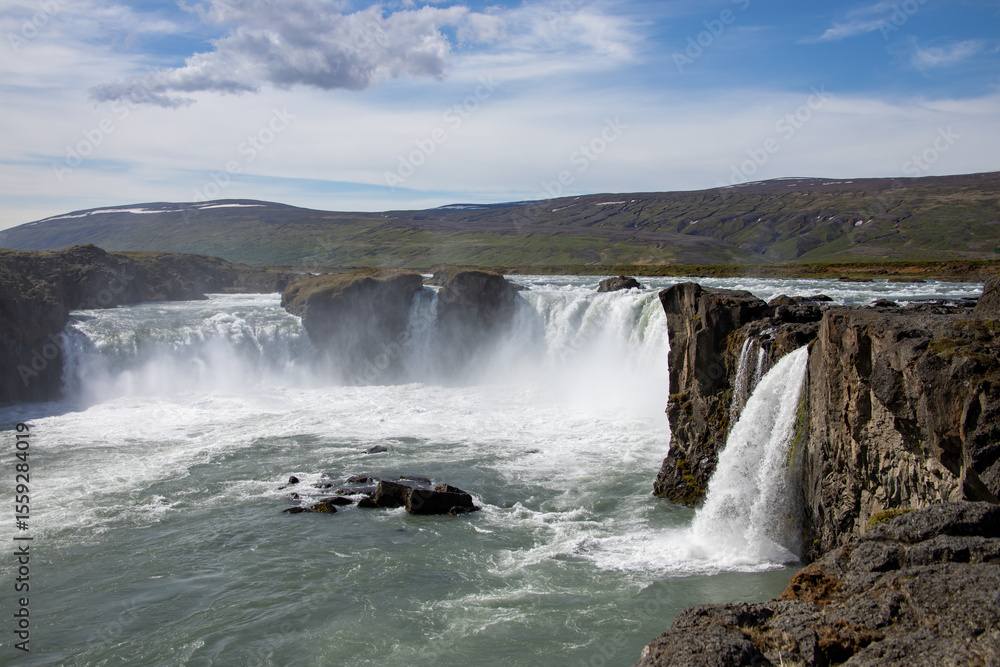 Fototapeta premium Godafoss Waterfall