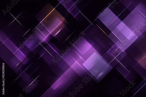 Colorful Abstract Pattern With Purple Hues and Geometric Shapes or Lines