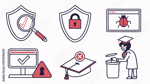 Cybersecurity and Education Protection Detection and Disposal.