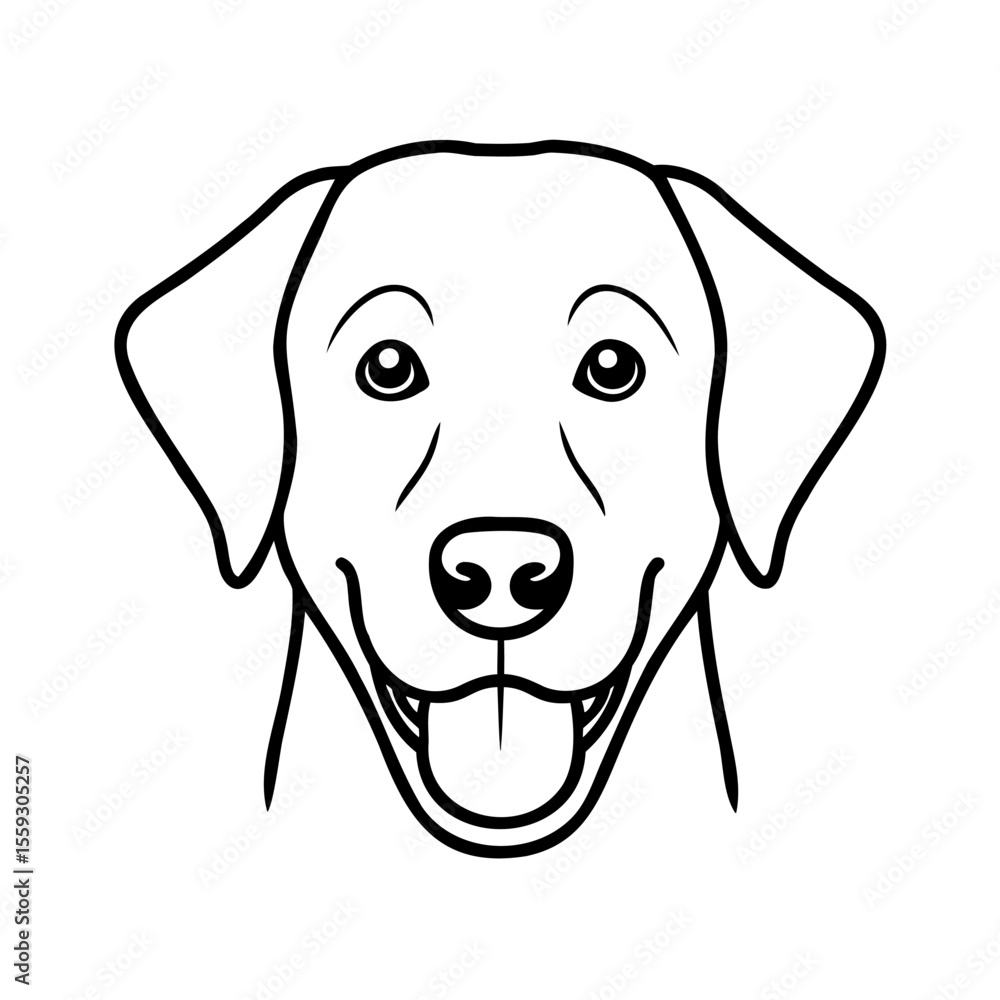 vector illustration of a dog vector illustration of a dog