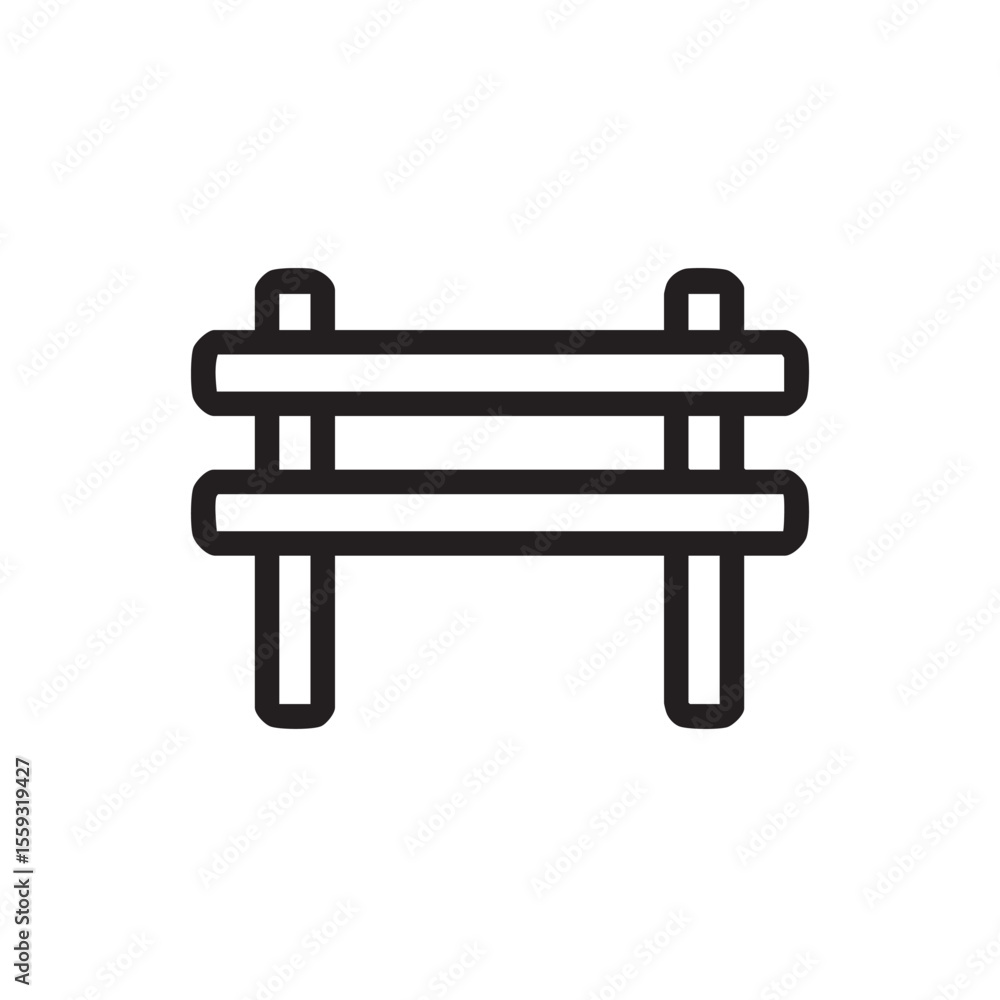 Simple wooden fence design for garden or backyard decor Simple wooden fence design for garden or backyard decor