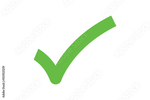 green check mark icon vector