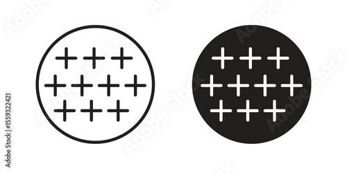 Anti skid feet icon pack. Flat Vector Icon Design Element.