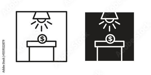 Business incubator icon pack. Flat Vector Icon Design Element.