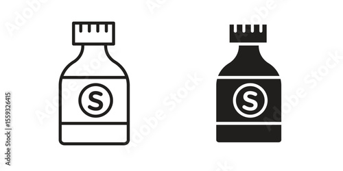 Solvent icon pack. Flat Vector Icon Design Element.