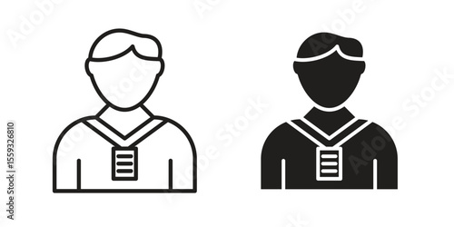 Tourist Guide icon pack. Flat Vector Icon Design Element.