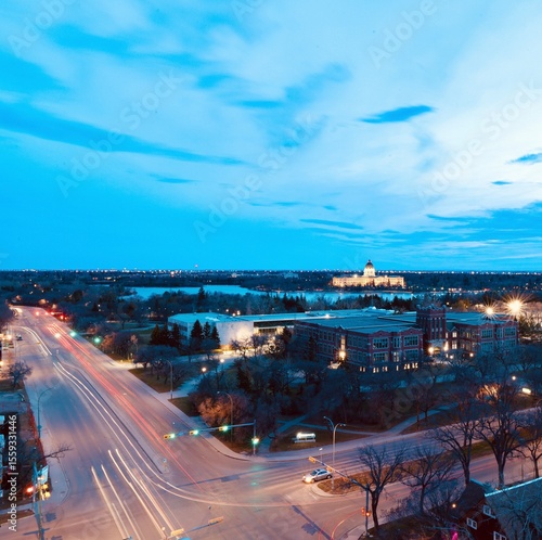 Valokuva traffic in the Regina city, Saskatchewan