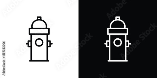 Fire hydrant icon vector, Symbol, logo illustrations