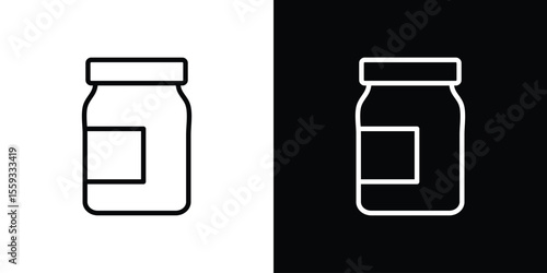 Jar icon vector, Symbol, logo illustrations