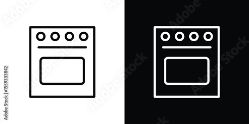 Oven icon vector, Symbol, logo illustrations
