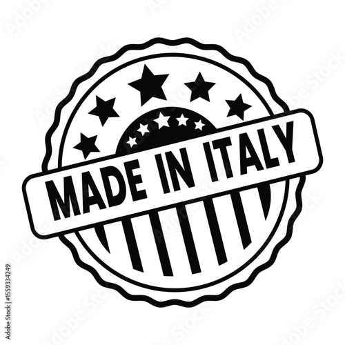 made in Italy stamp, made in Italy label, Italy origin badge, Italian product stamp, made in Italy seal, Italian quality label
