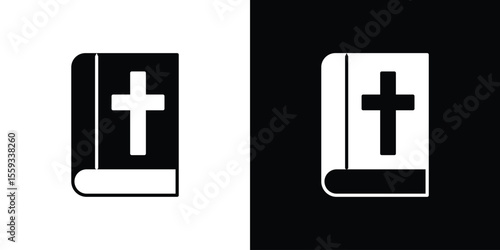 Bible icon vector, Symbol, logo illustrations