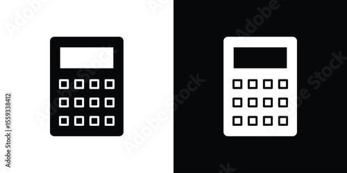 Calculator icon vector, Symbol, logo illustrations