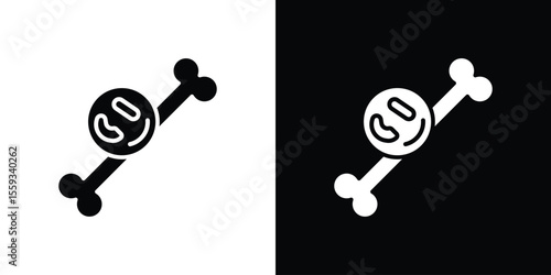 Multiple myeloma icon in trendy stroke thin linear style.