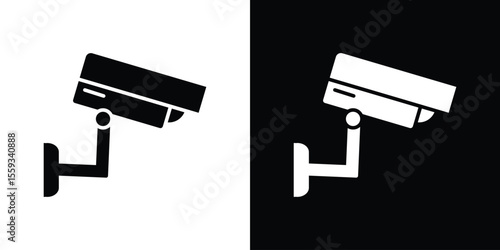 Security camera icon vector, Symbol, logo illustrations