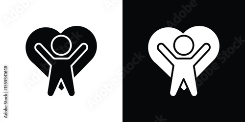 Wellness icon in trendy stroke thin linear style.